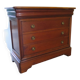 Fruit wood ogee chest of drawers - Louis Philippe style - 4 drawers - 1980s