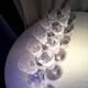 Set of 11 baccarat red wine glasses carcassonne model
