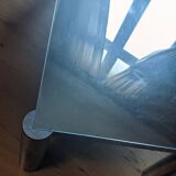 Aluminum mirror coffee table