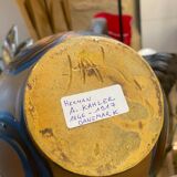 Ceramic vase herman kahler denmark 1900