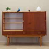 Teak highboard, Danish design, 1960s, production: Denmark