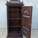 Bonnetière Breton style wardrobe in natural wood
