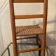 Scandinavian children's chair sitting in rope 70s