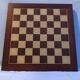 Ancien plateau de jeu dames & échecs