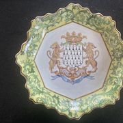Earthenware plate Porquier