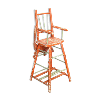 Vintage doll high chair