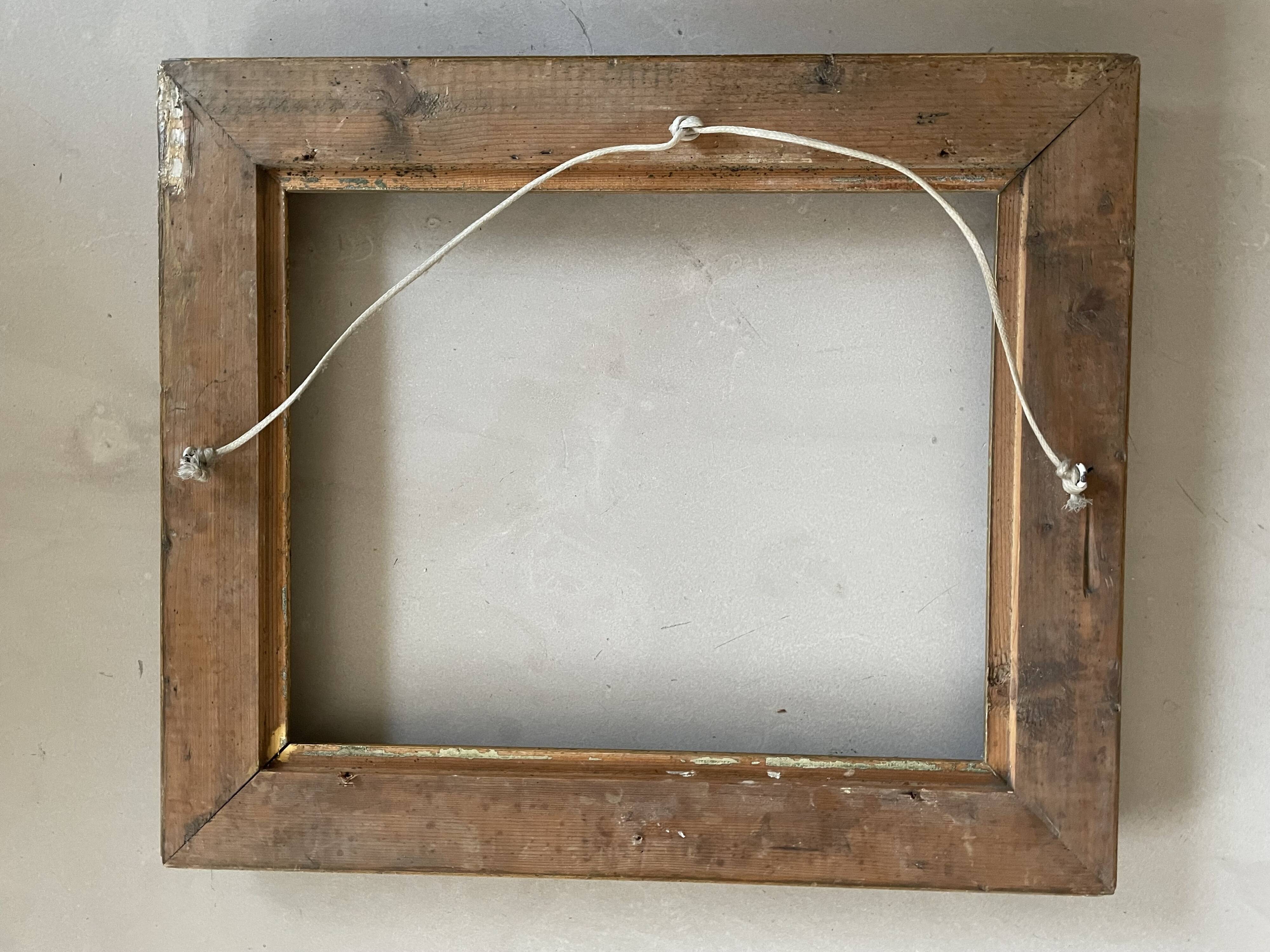 Old golden frame 54x46cm