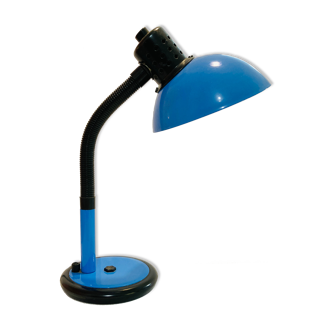 Lampe de bureau à poser bleu des années 60-70