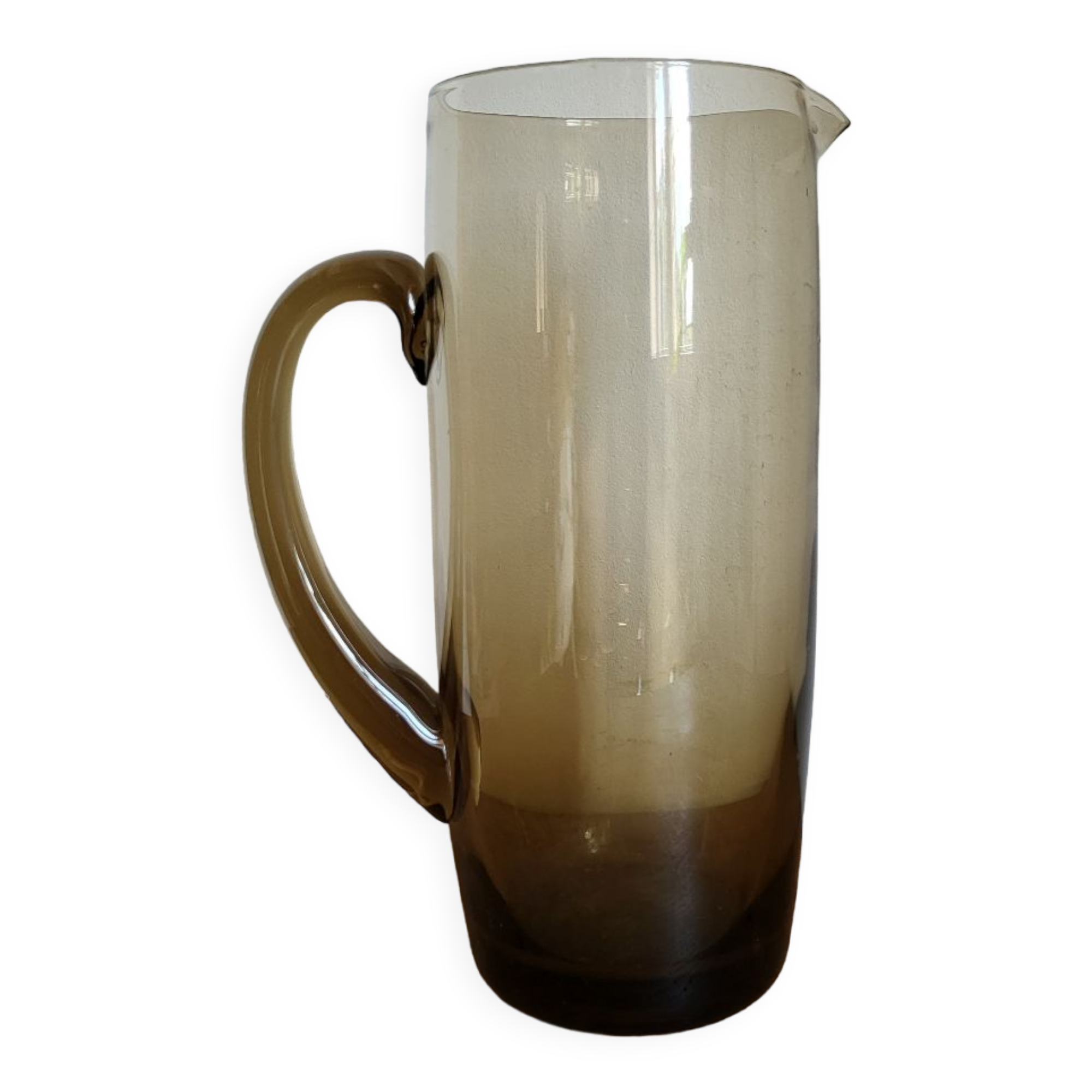Amber glass jug/jug