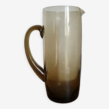 Amber glass jug/jug