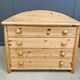 Commode en bois de pin scandinave, années 1980