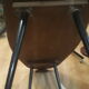 Oval table 1950 a 70 (scandinavian) 137xh49x53 feet compass