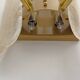 Pair of 20th Century Modern Sconces in Frosted Murano glass and Gold Leaf