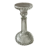 Bougeoir en verre 