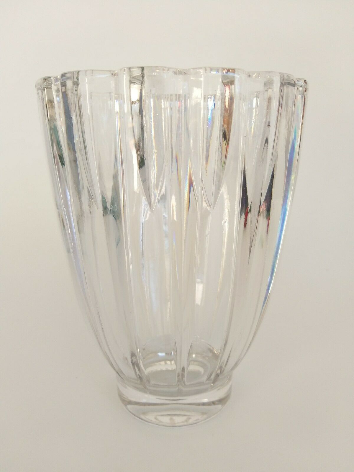 Vase pan coupe 1940 Villeroy and Boch design vintage 2 kilos 2