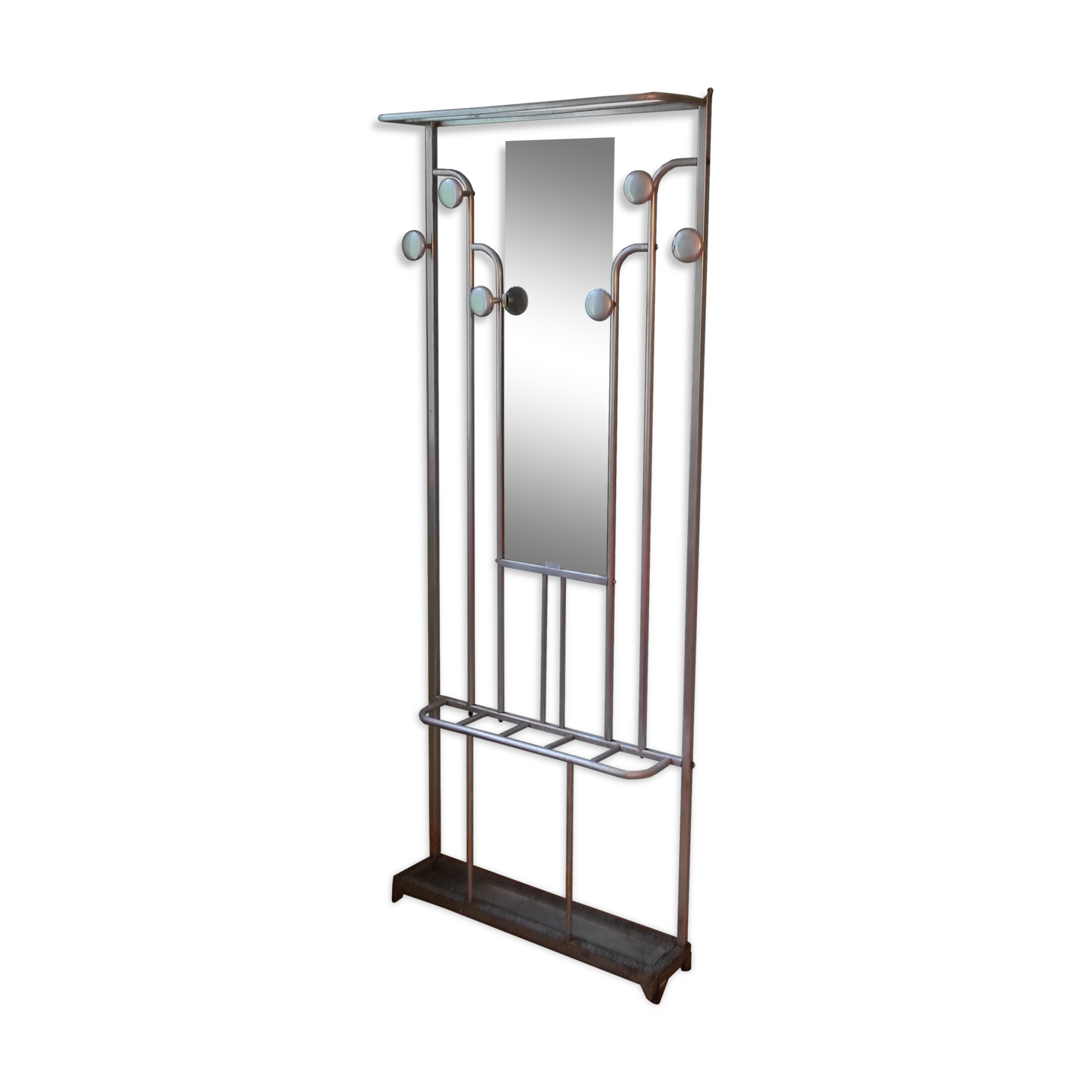 Aluminium coat holder