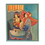 Expressionist painting by Sara Hill
