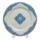 Antique plate Gien 19th century – Grand Dépôt E. Bourgeois Paris – Ironstone