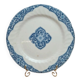 Antique plate Gien 19th century – Grand Dépôt E. Bourgeois Paris – Ironstone