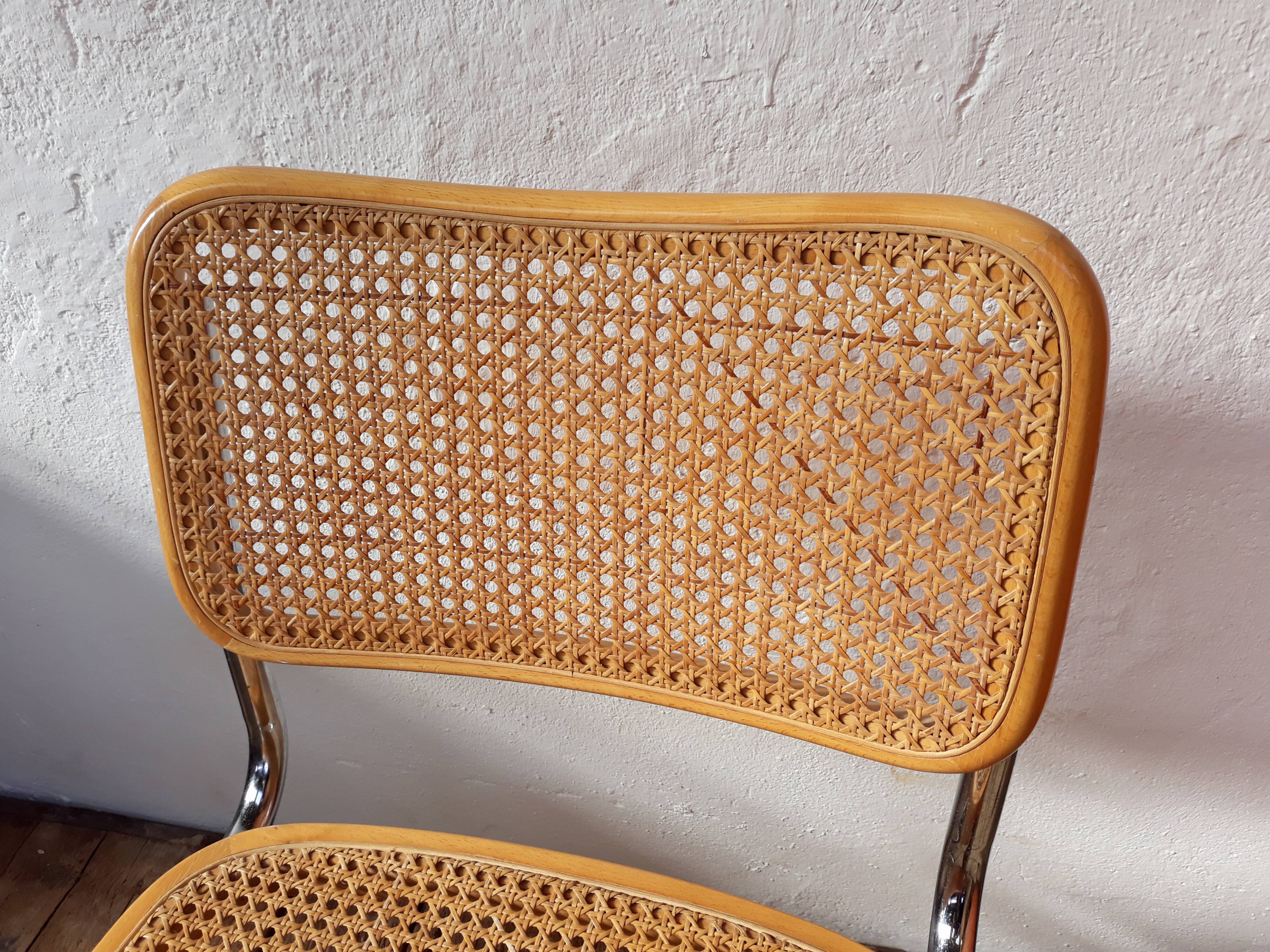 Chaise vintage Breuer B32