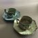 Paire de tasses hexagonales