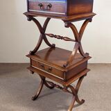 Pair of directoire bedside tables