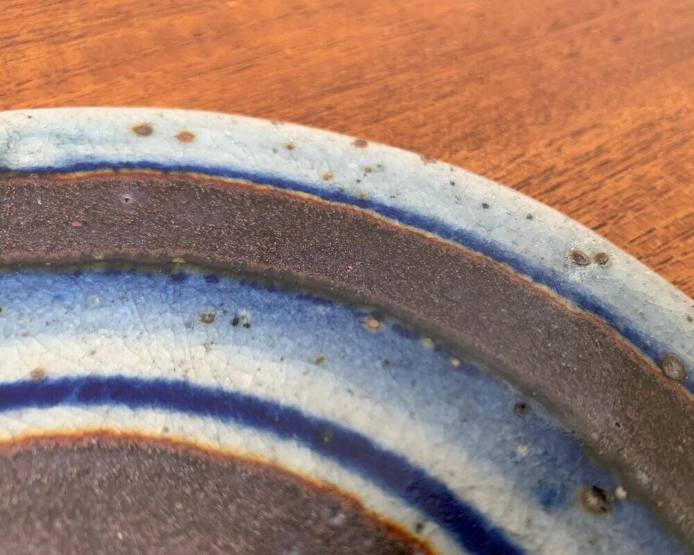 Ceramic wall plaque from the Danish mid-century studio by Helle Allpass, Denmark, 1960s.