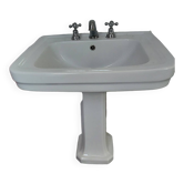 Old ceramic column sink