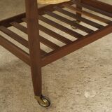 Teak sewing table by Ejvind A. Johansson