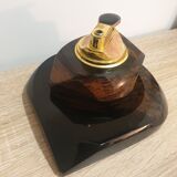 Ancien briquet et cendrier en onix