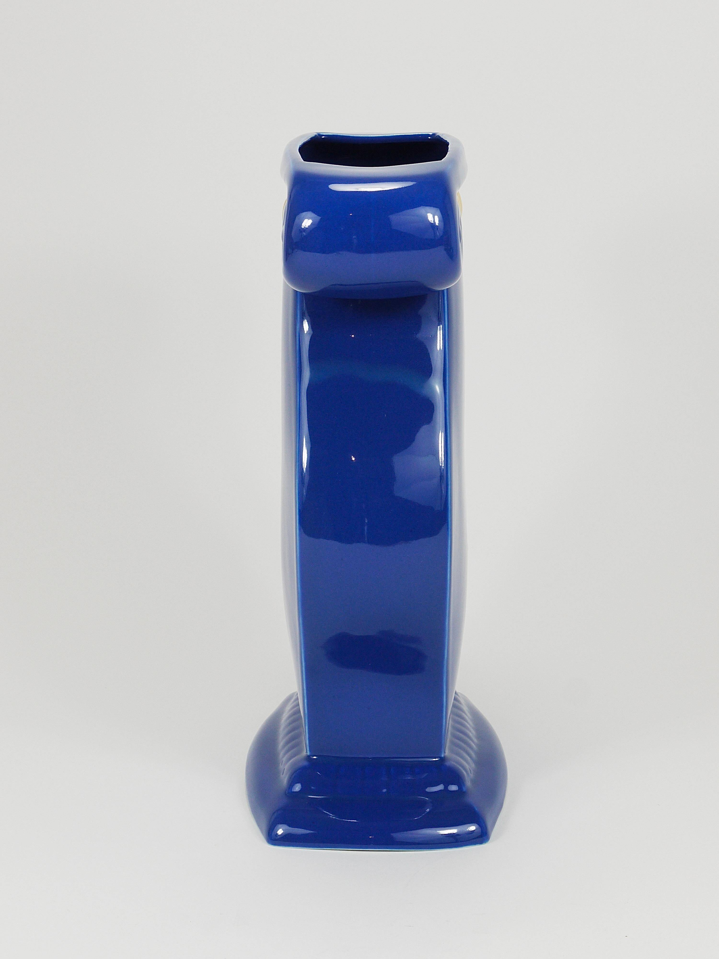Heide Warlamis Vase Postmodern Grand Design Memphis, Vienna Collection, 1980s