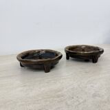 Set of 2 Horst Dalbeck candle holder , 1970s