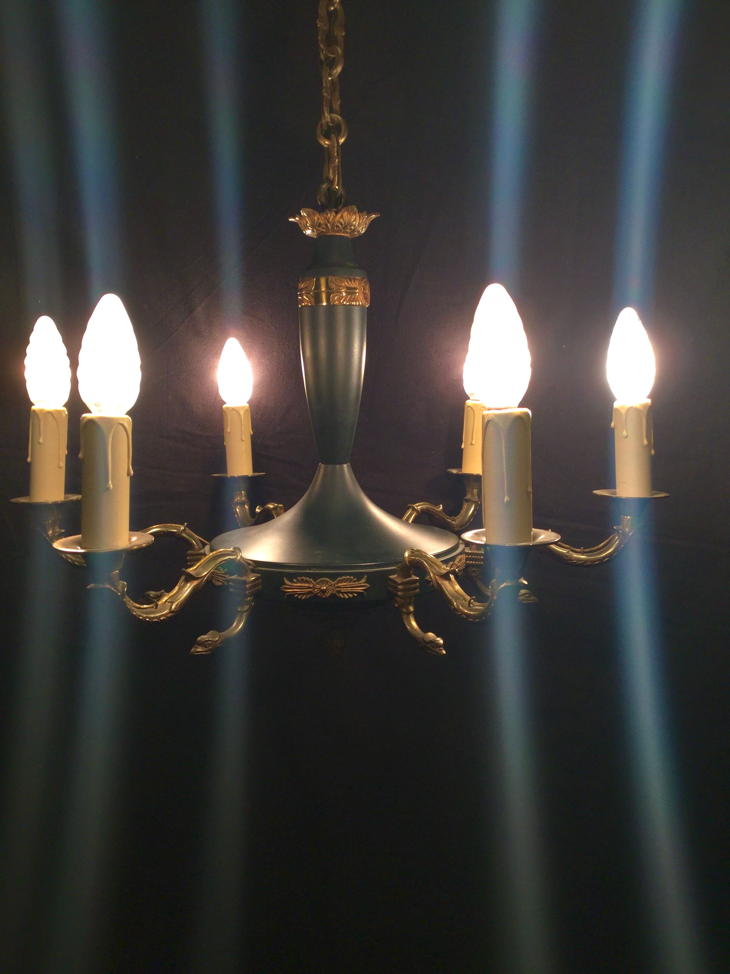 Lustre Empire 6 lumières