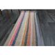 1970s Vintage Turkish Oushak Handmade Wool Cotton Beige Runner Rug 51x280