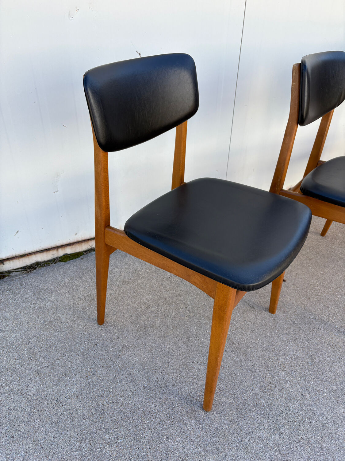4 chaises vintage