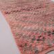 Pink Vintage Moroccan Rug 180 x 360 - Berber Wool Rug - Handmade Rug Boho