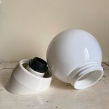 Niko wall lamp vintage modernism Bauhaus glass and plastic globe