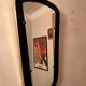 Vintage 60s free-form mirror 34x62cm
