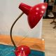 Vintage Aluminor red desk lamp – 1970s design