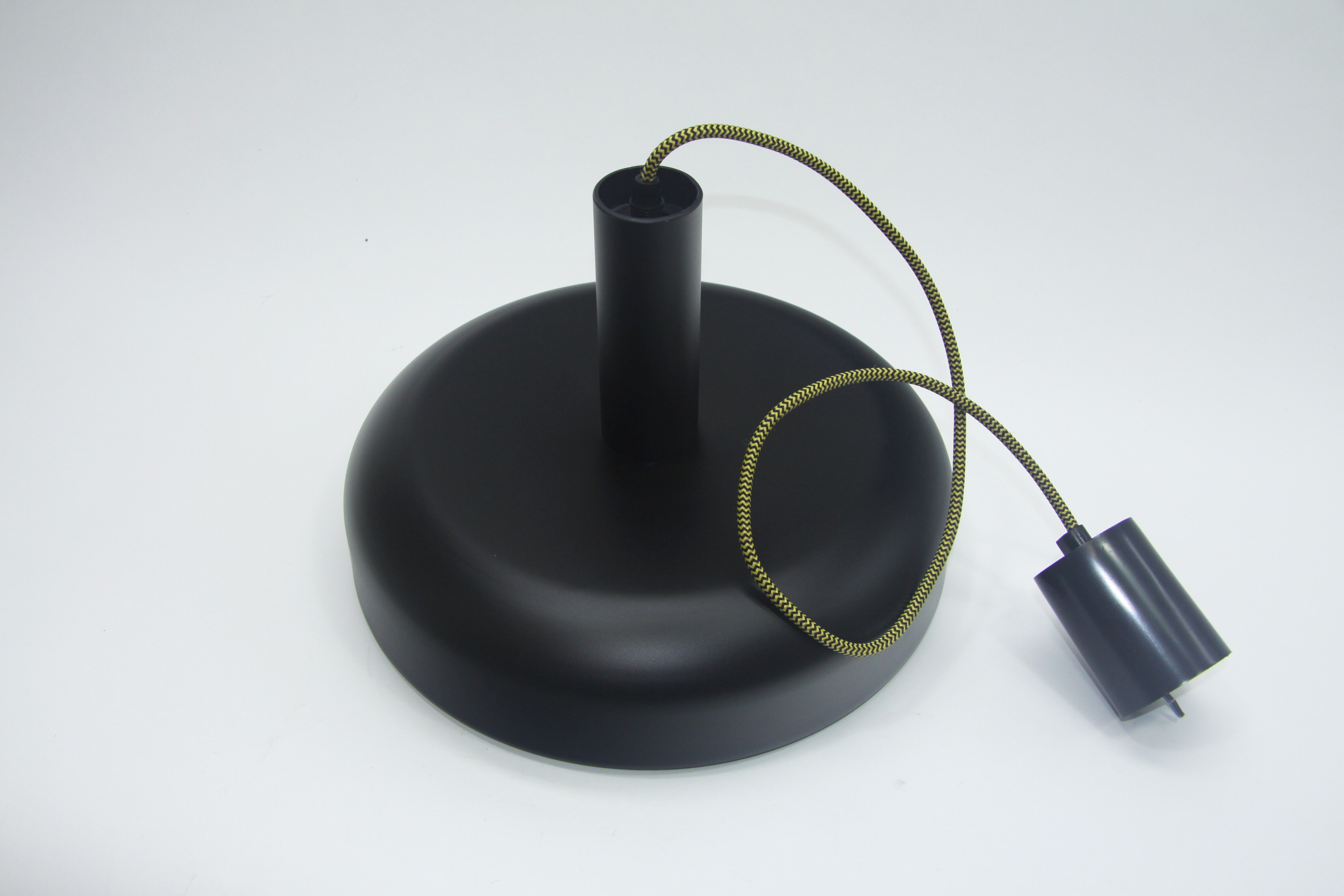 Black hanging lamp, 70's