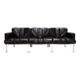 Set of 3 Girsberger Eurochair 5600 modular armchairs by Fritz Makiol, 1960