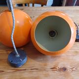 Pair of vintage erco dmi pendants or wall lights