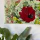 Oil on canvas flowers