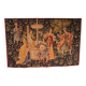 tapestry depicting a mille-feuille and a village festival "Concert"