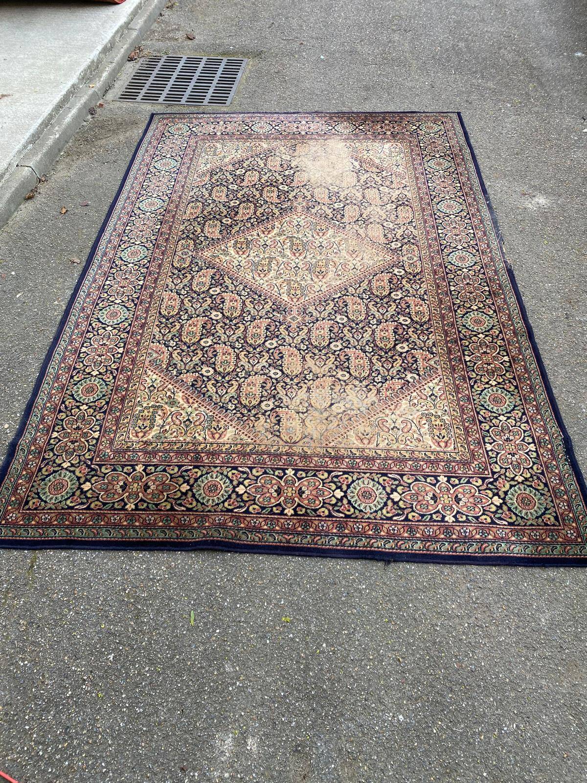 Tapis laine cachemire Inde 200x300cm