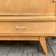 Vintage wardrobe with compass feet 1960