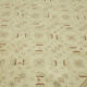 Hand-knotted persian antique 1970s 285 cm x 372 cm beige wool carpet