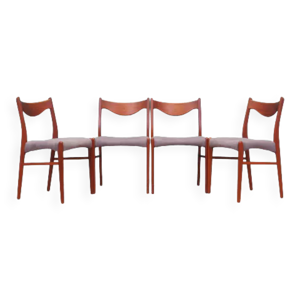 ensemble de quatre chaises