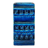 1960s Stunning Vase by Aldo Londi for Bitossi "Blue Rimini Collection"