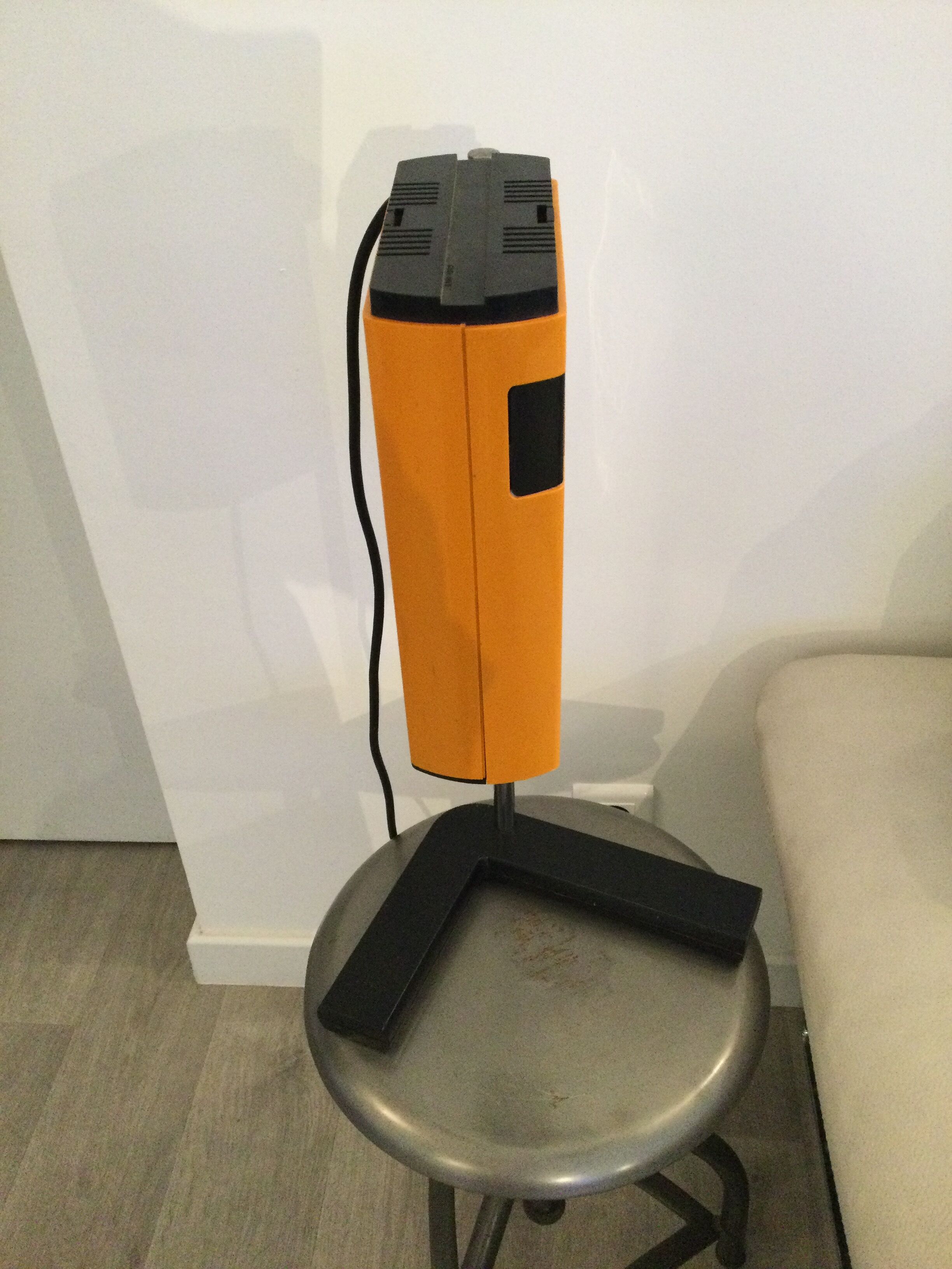 Lamp design SAMP nomadic collection, orange, very good condition